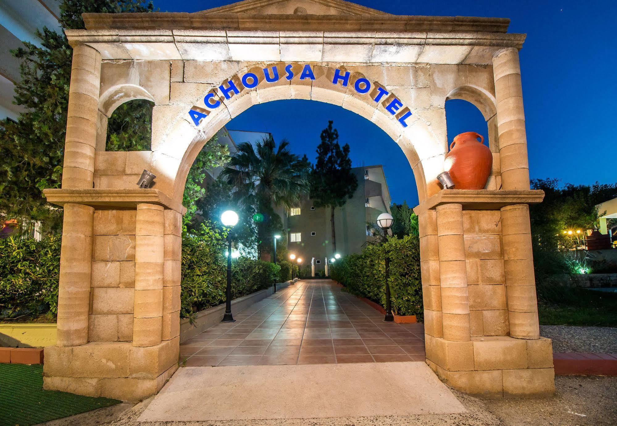 Achousa Hotel Фалираки Экстерьер фото