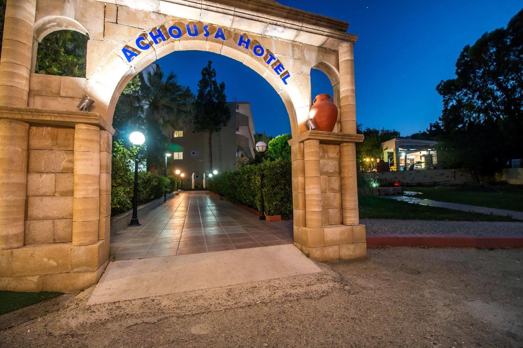 Achousa Hotel Фалираки Экстерьер фото