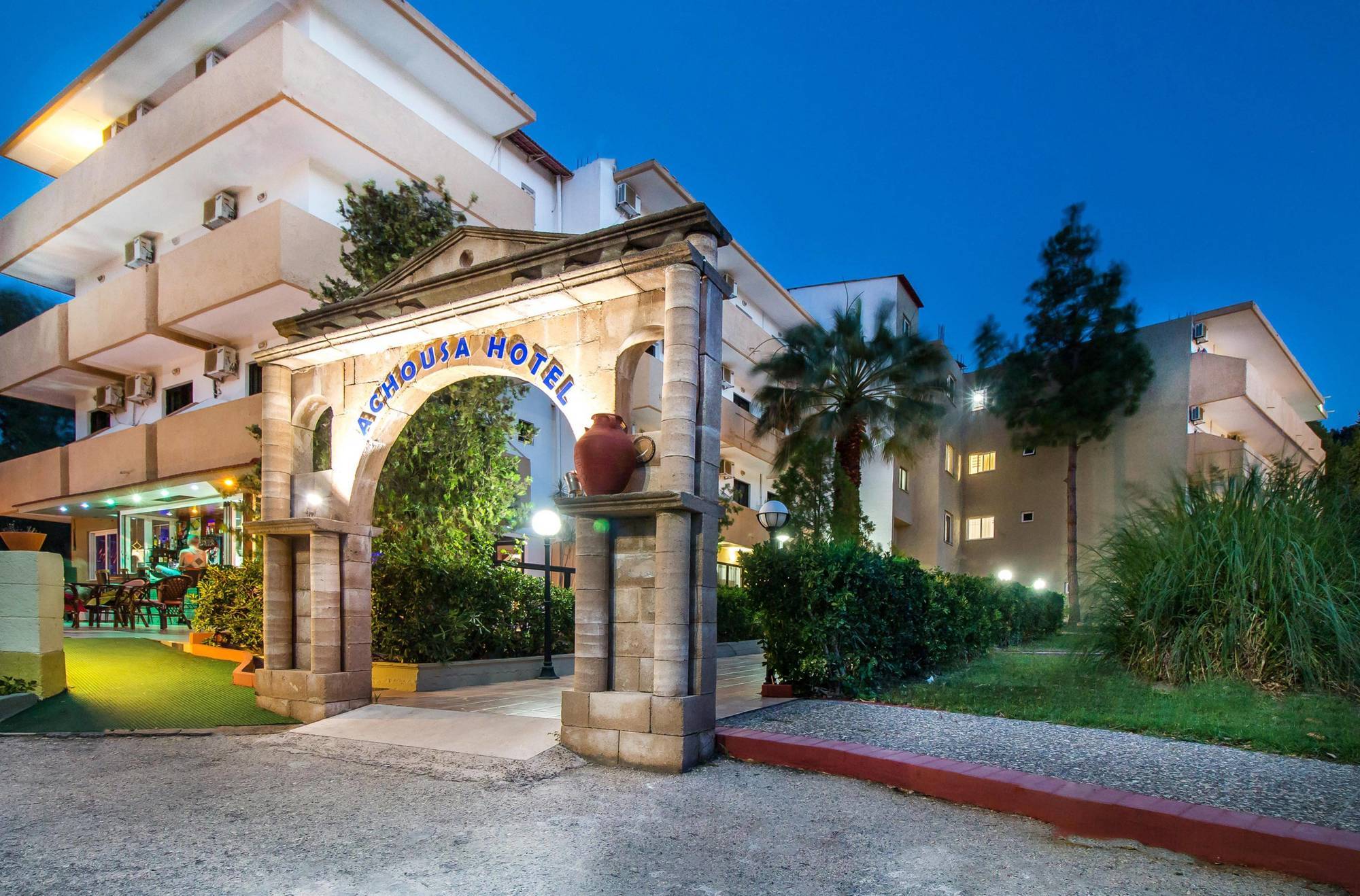 Achousa Hotel Фалираки Экстерьер фото